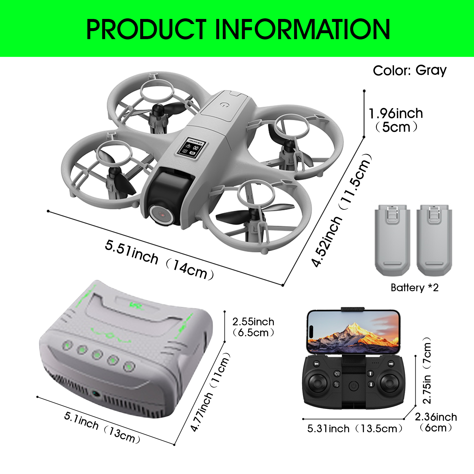 Mini Drone That Is Easy For Be - Drone Gimbal 2 Axis incelemesi ve fiyatı