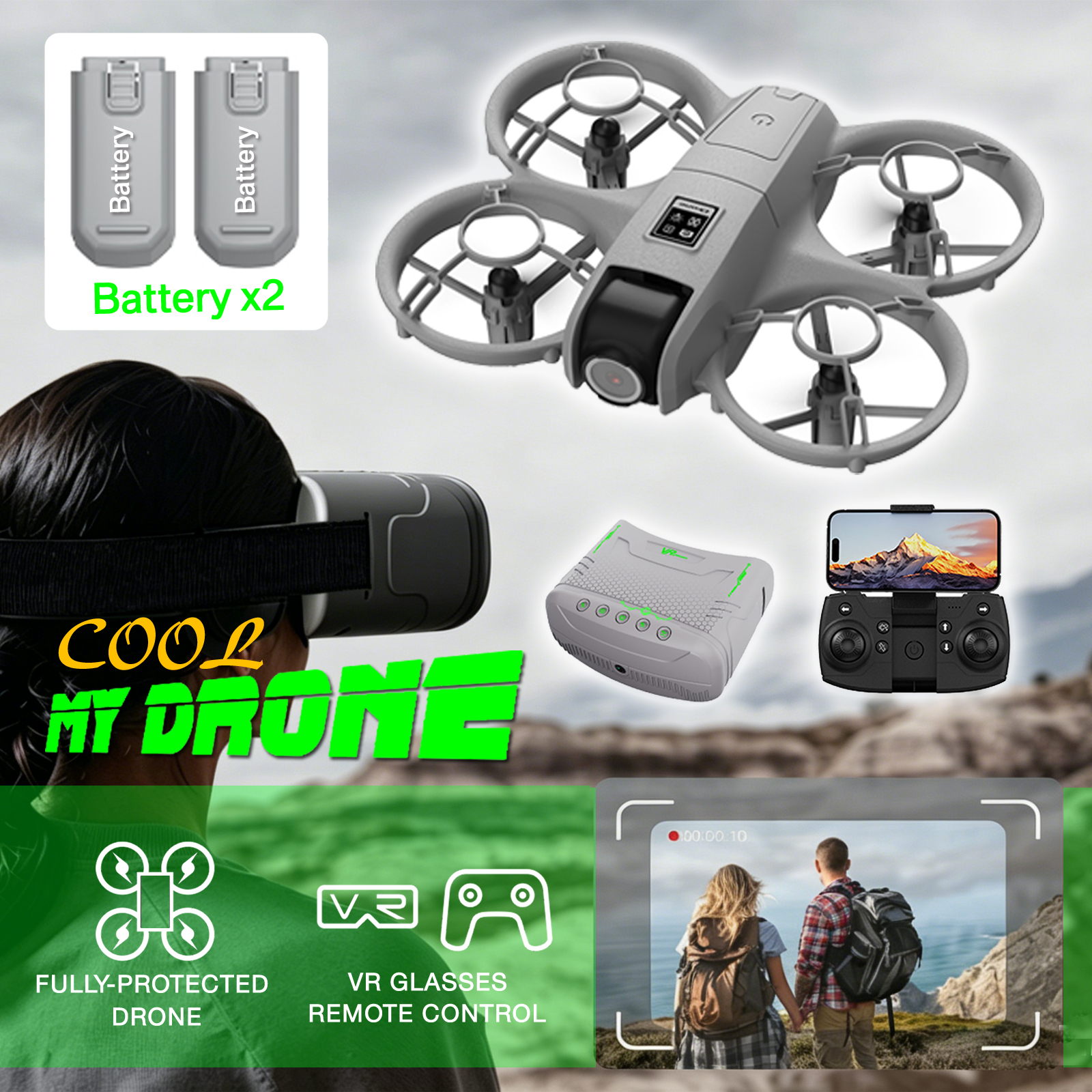 Mini Drone That Is Easy For Be - Drone Gimbal 2 Axis incelemesi ve fiyatı