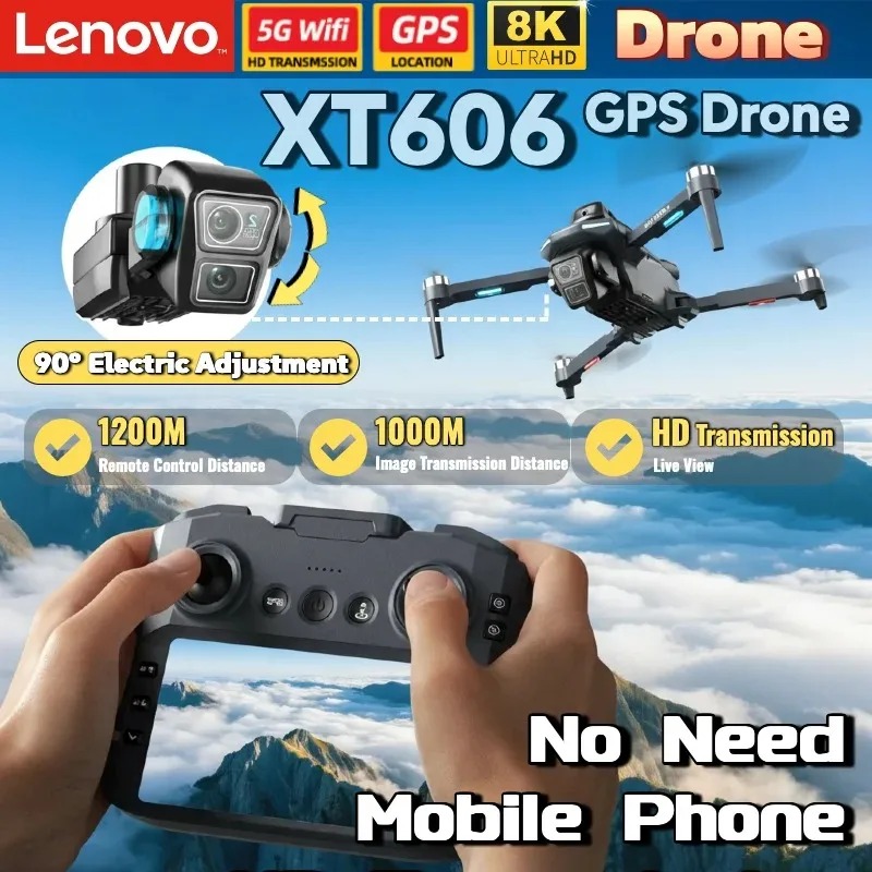 Lenovo XT606 GPS Drone Brushle - Drone Gimbal Mount incelemesi ve fiyatı