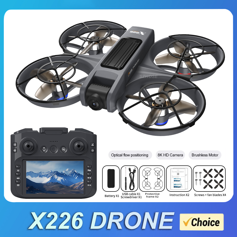 NEW X226 RC Drone 2.4G 5G WIFI - Drone Gimbal Brushless incelemesi ve fiyatı