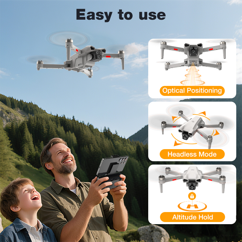 NEW Hot L017 Pro Drone Brushle - Drone Gimbal 3 Axis incelemesi ve fiyatı