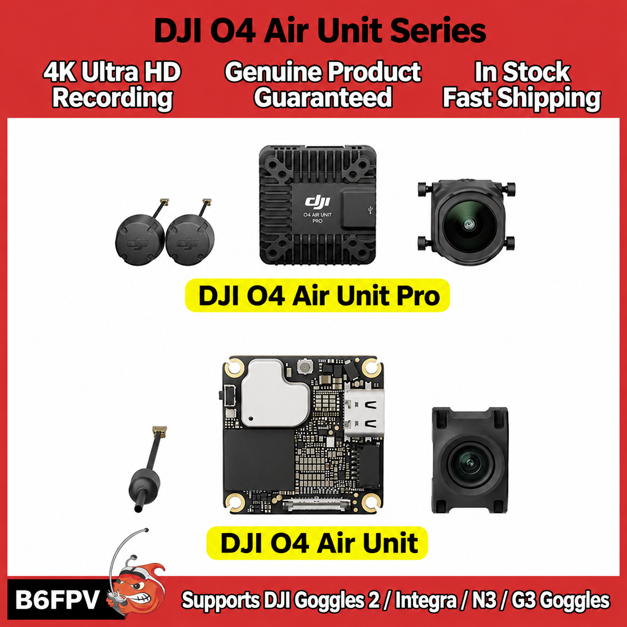 DJI O4 Air Unit Series Flagshi - Drone Gimbal Controller incelemesi ve fiyatı
